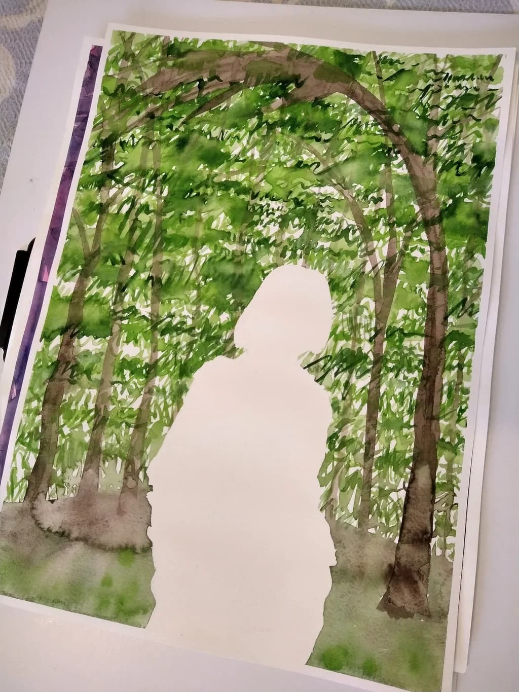 Figure in the Forest