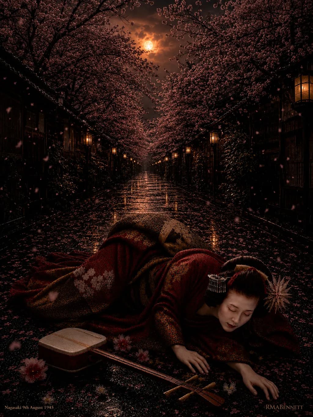 Nagasaki -Geisha The Fall 