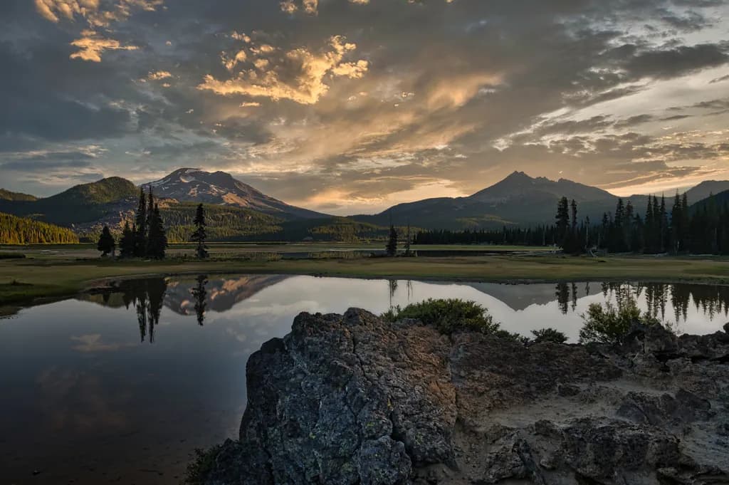 Sparks Lake at Sunrise