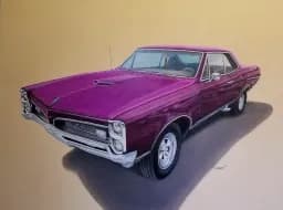 Purple Classic Sedan