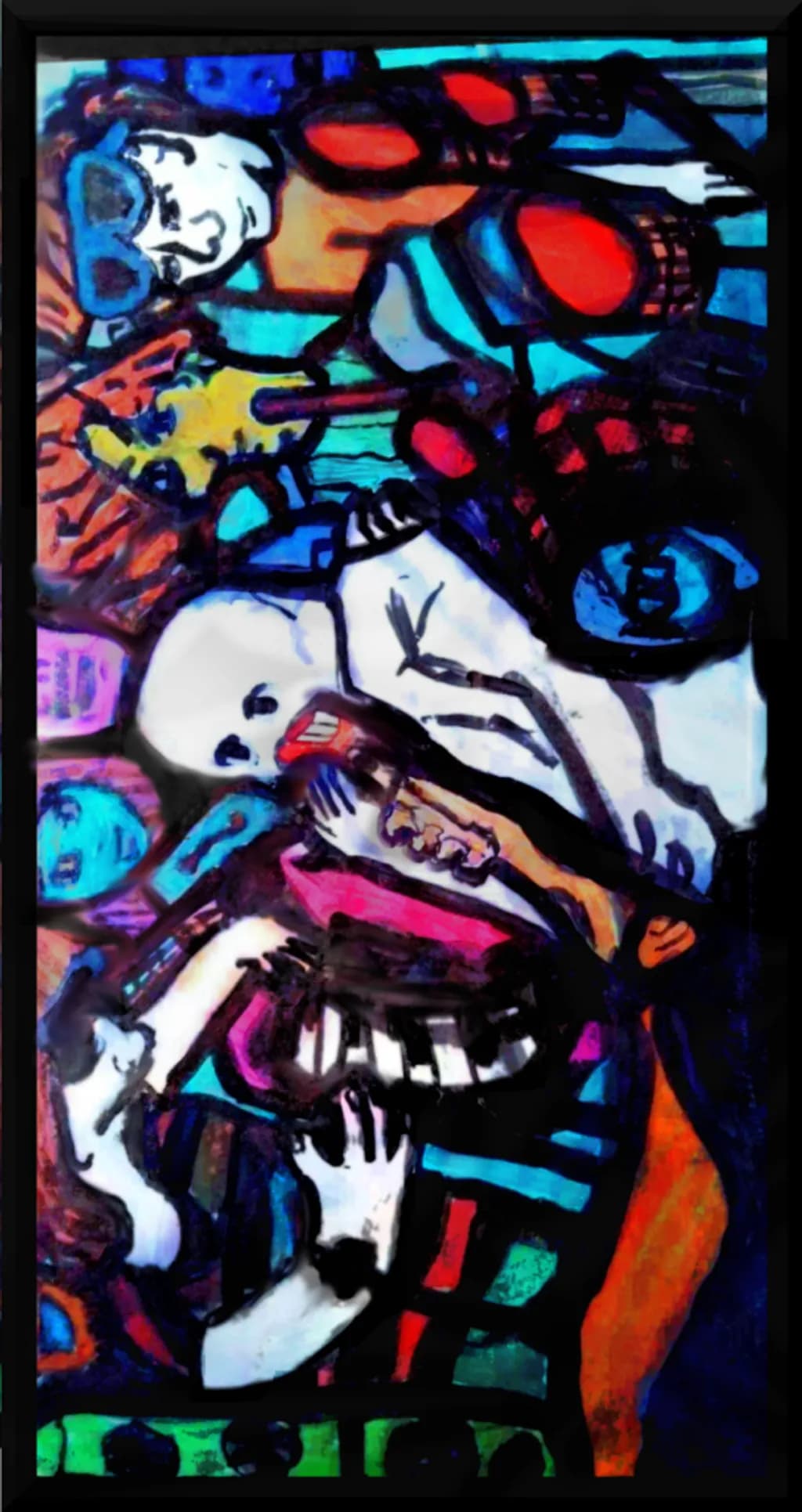 Metamorphosis of Zeus’s Face into a Speakeasy with Accompaniment (Sic)