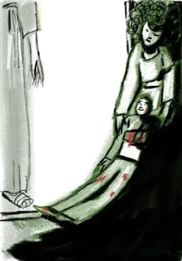 Woman in Green