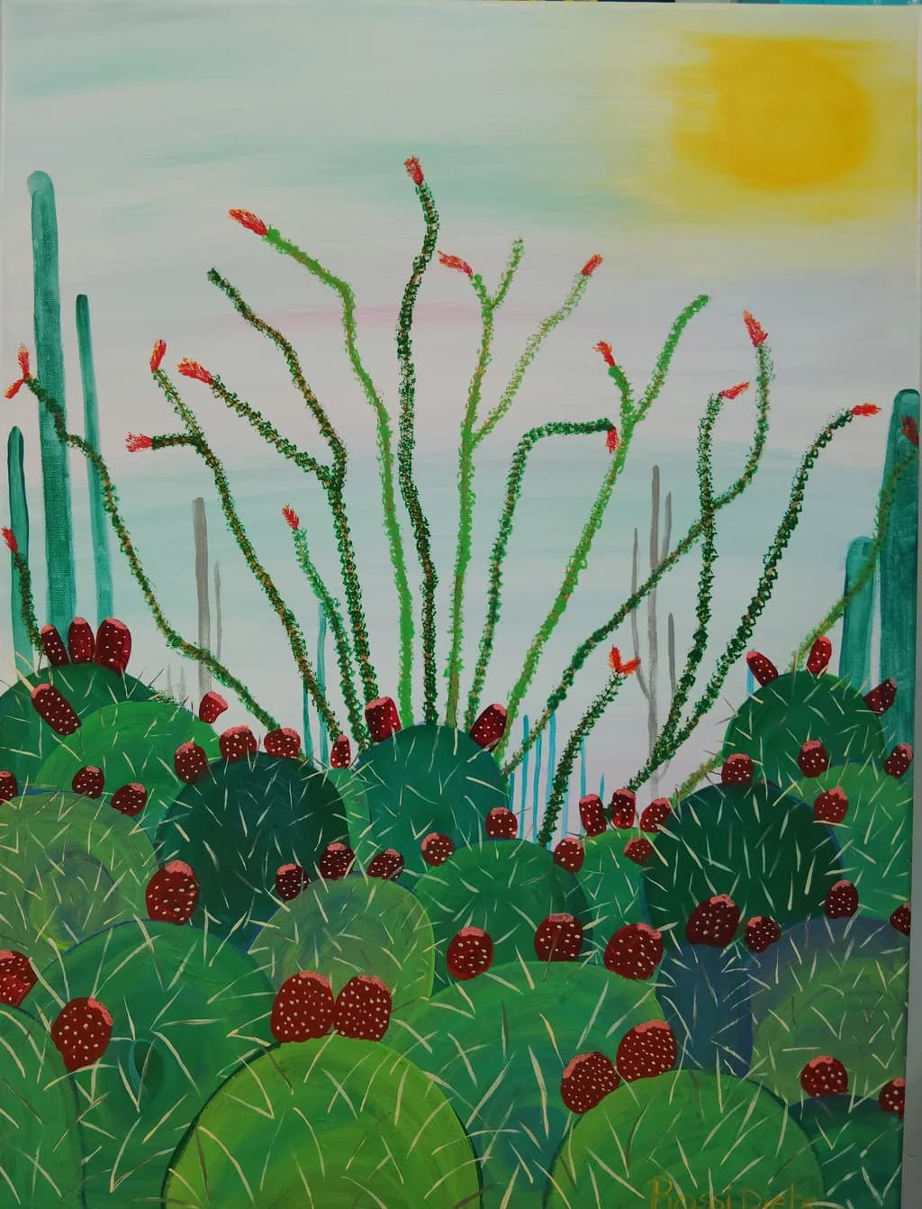 Cactus Garden Sun