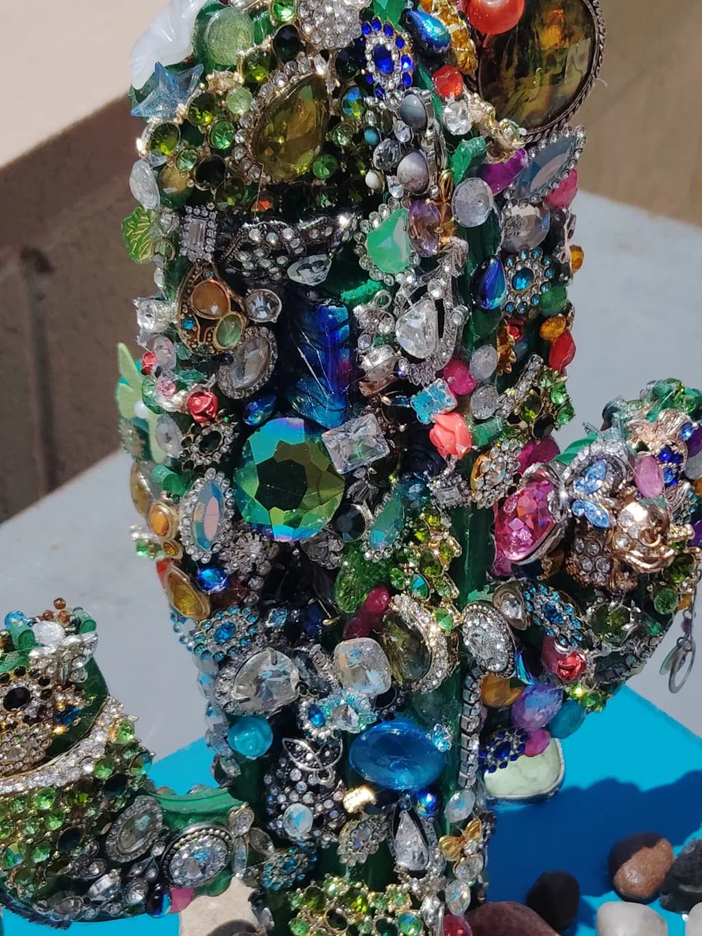 Jeweled Mosaic Sculpture