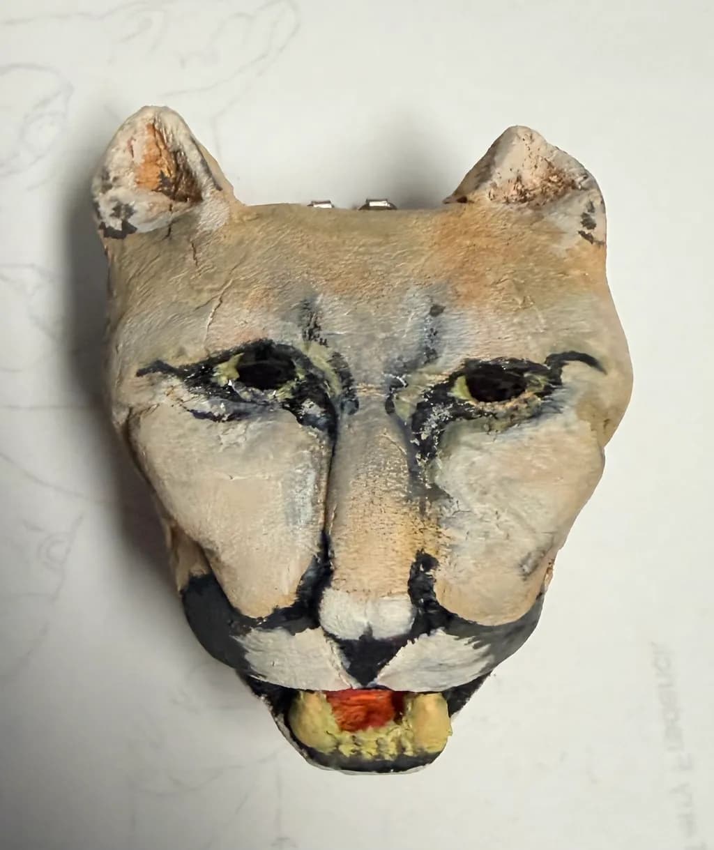 Painted Cat Mask