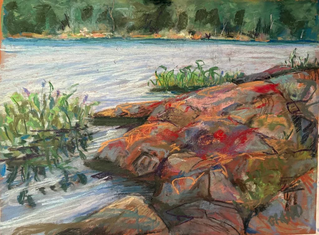Forest River Rocks@endsection