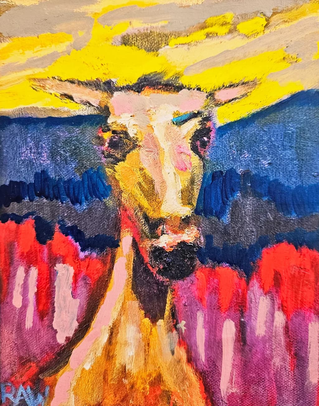 Golden-Horned Bull