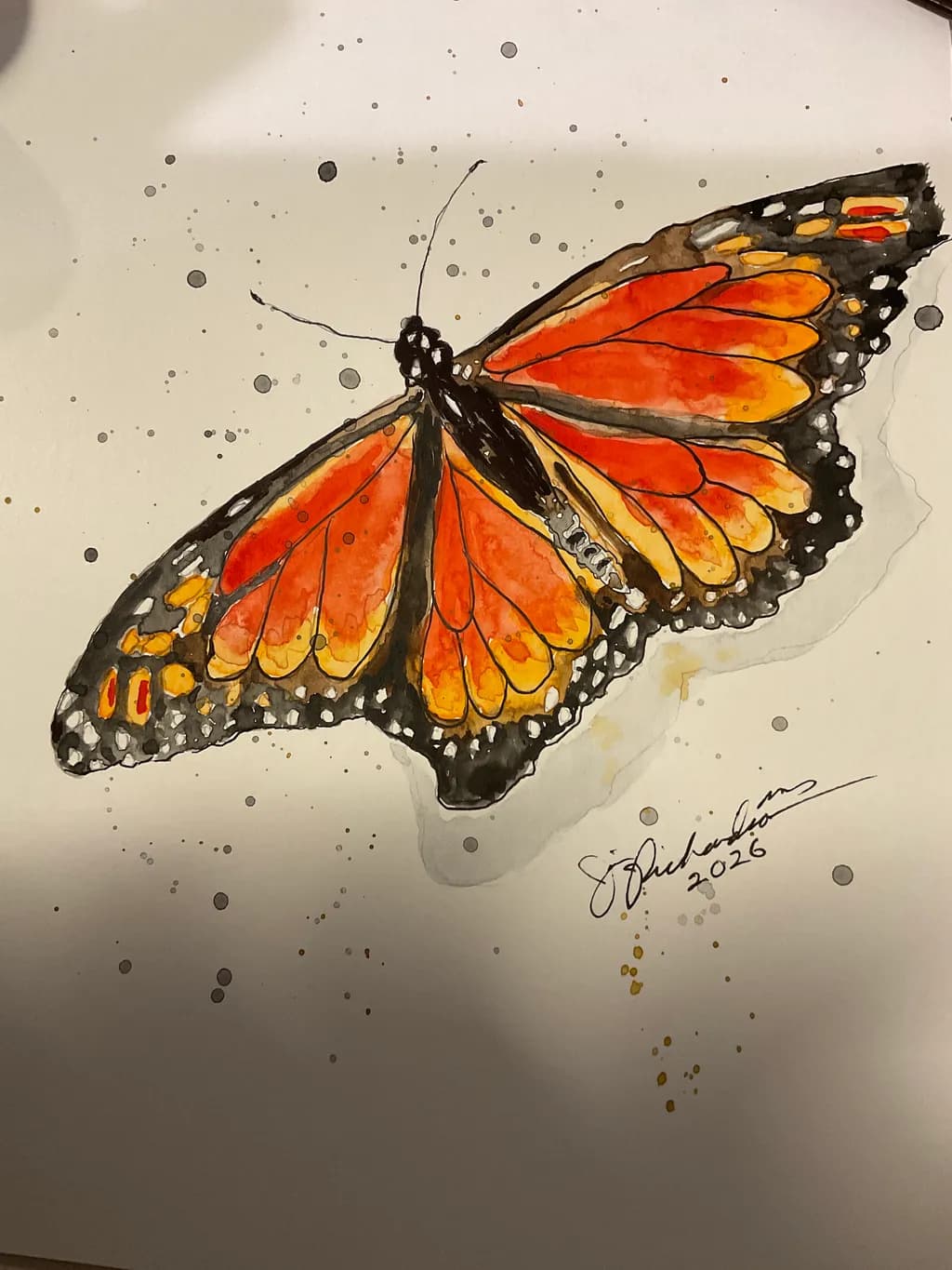 Monarch in Ink