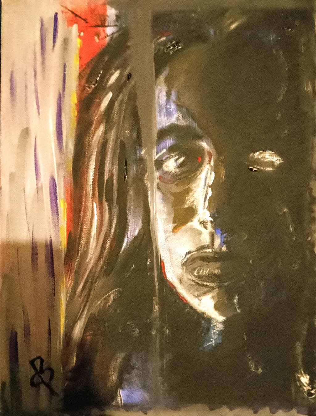 Half-Lit Portrait