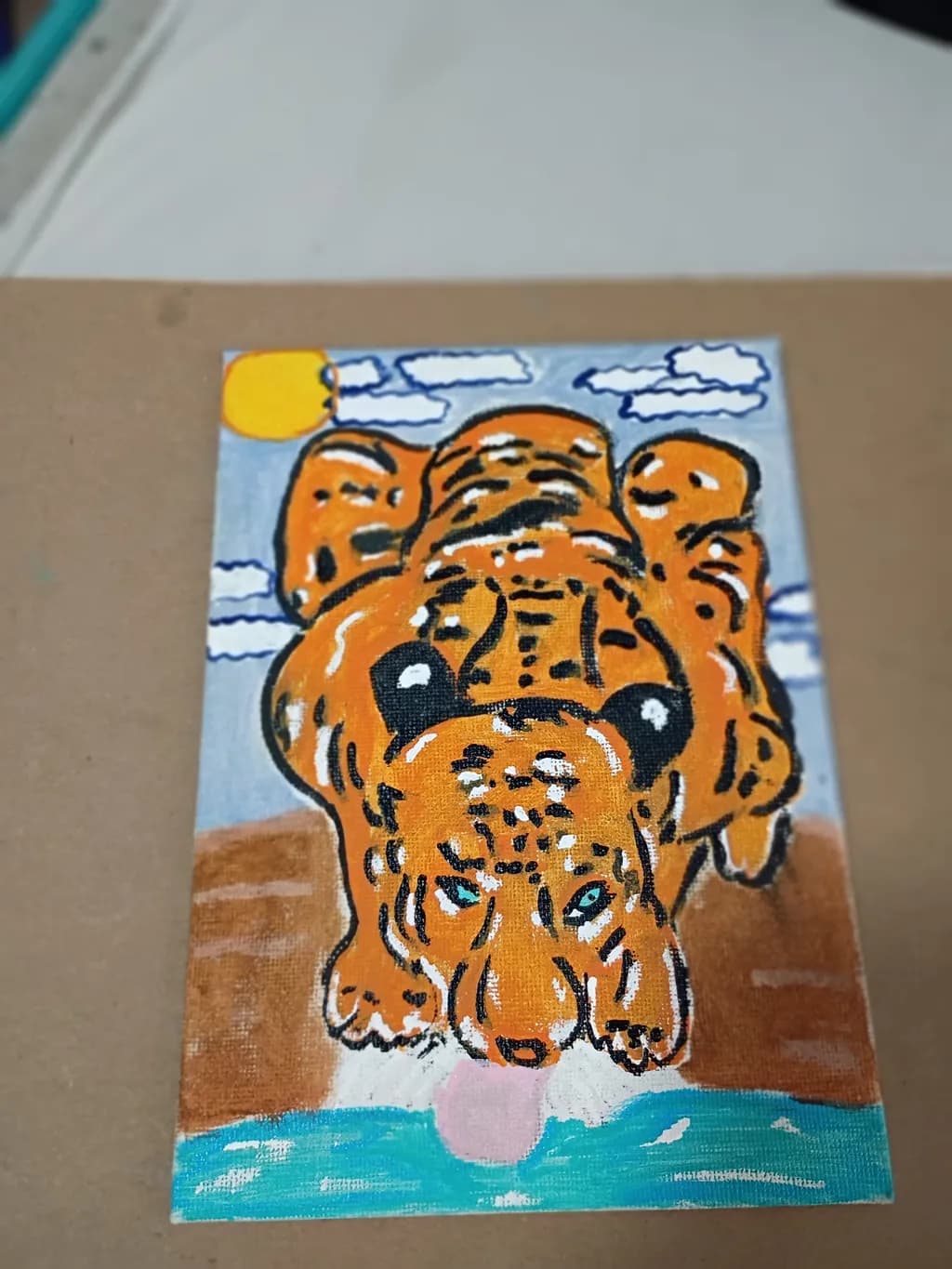 Tigers by the Water