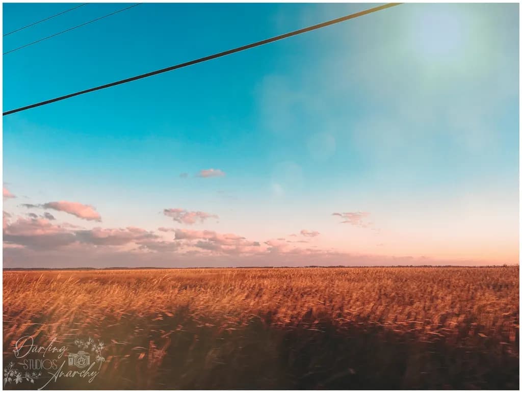 Prairie Sunset Glow
