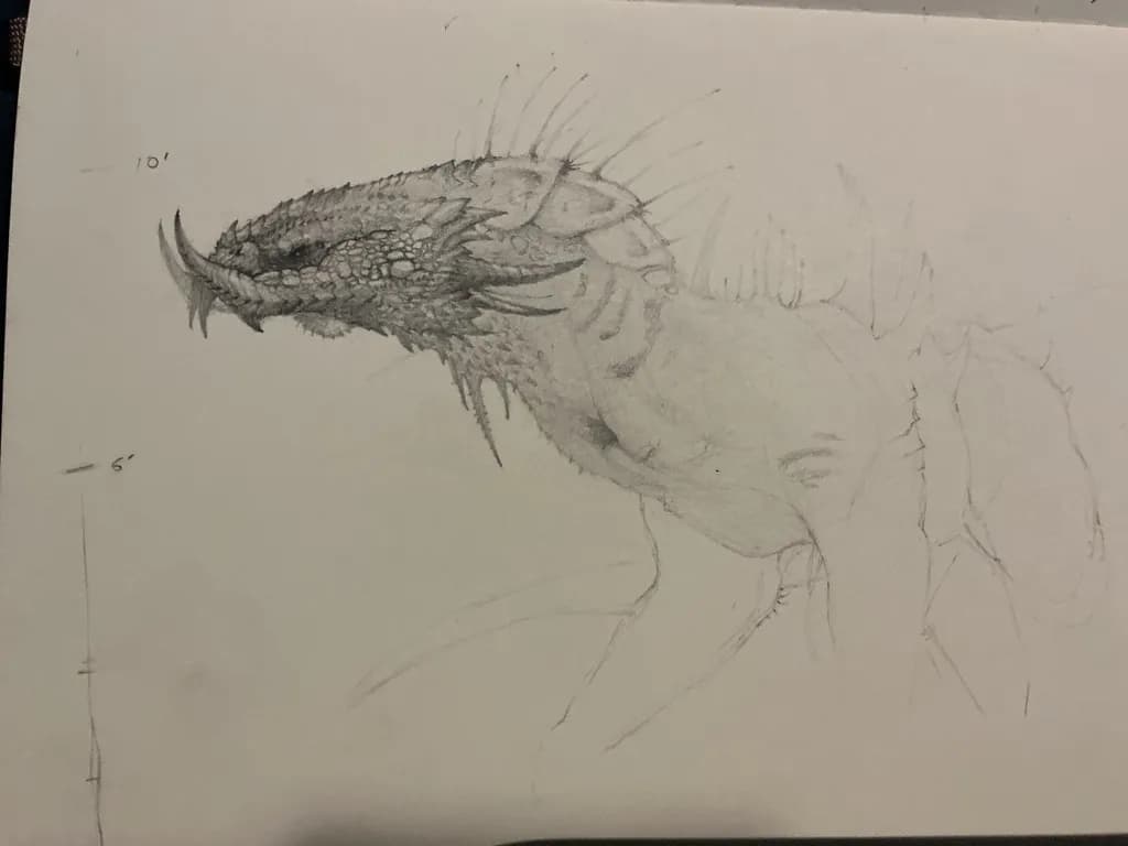 Dragon in Progress