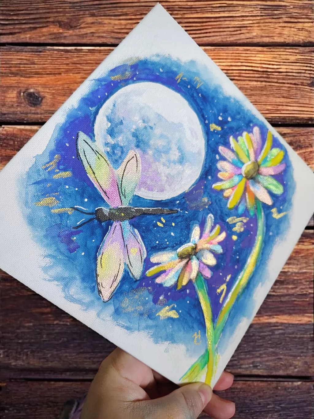 Moonlit Butterfly Garden