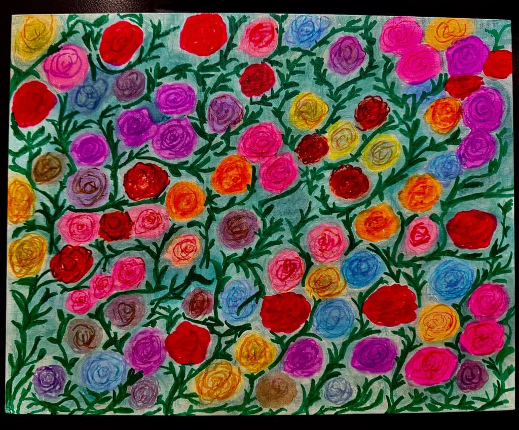Rose Garden Mosaic