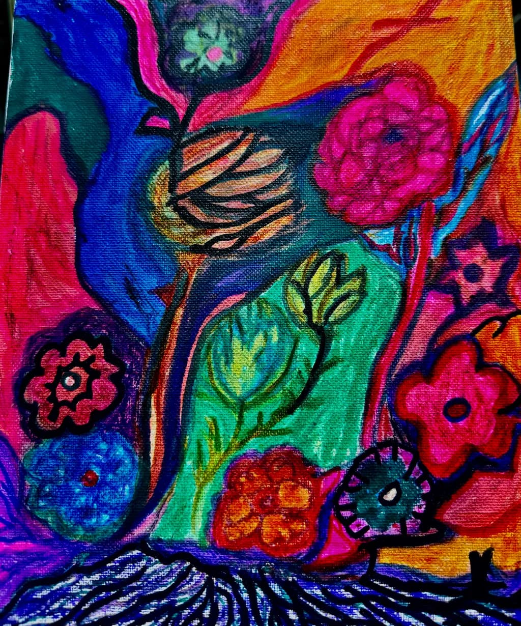 Abstract A vision of a Garden