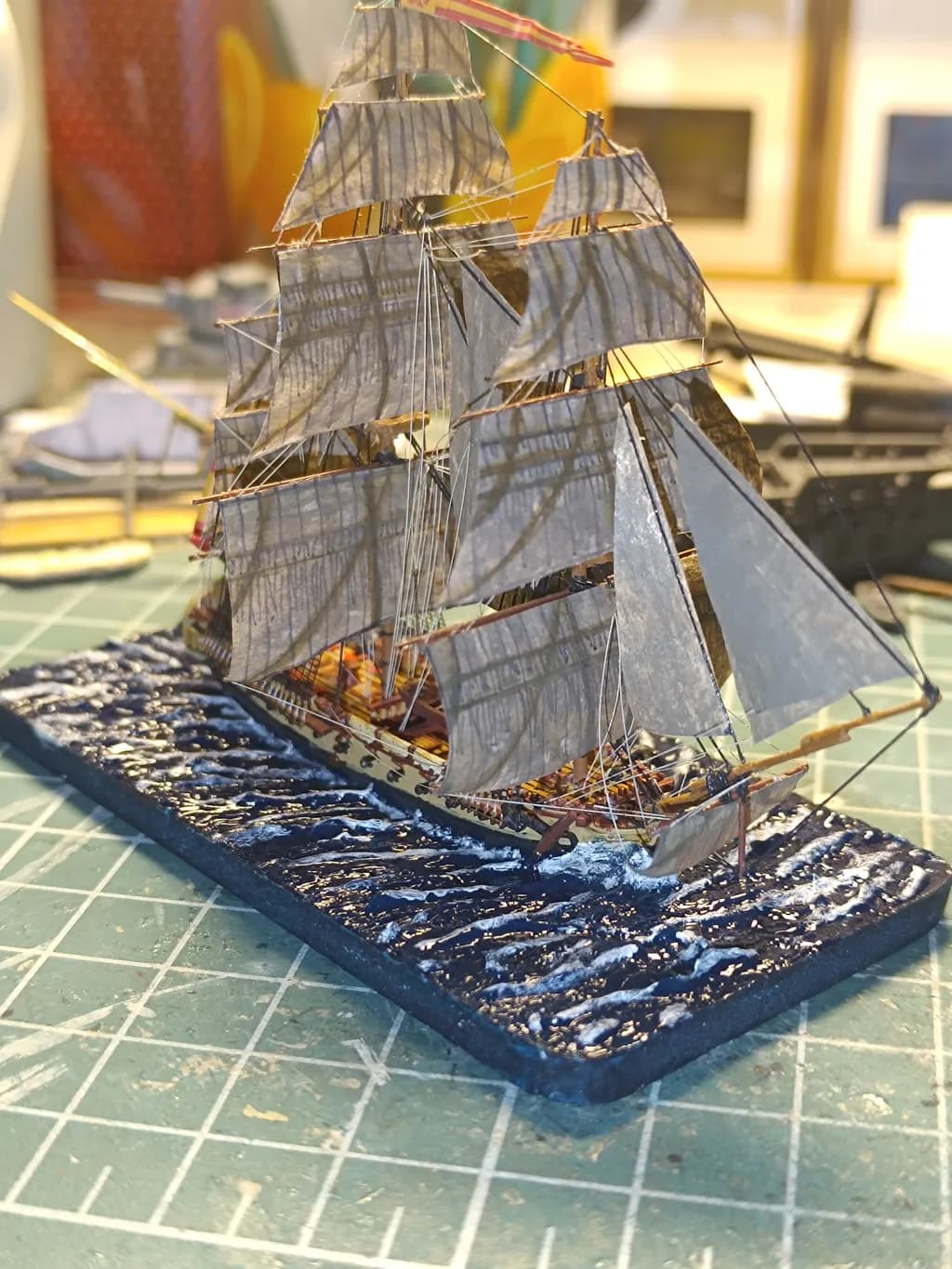 Sailing Ship at Sea