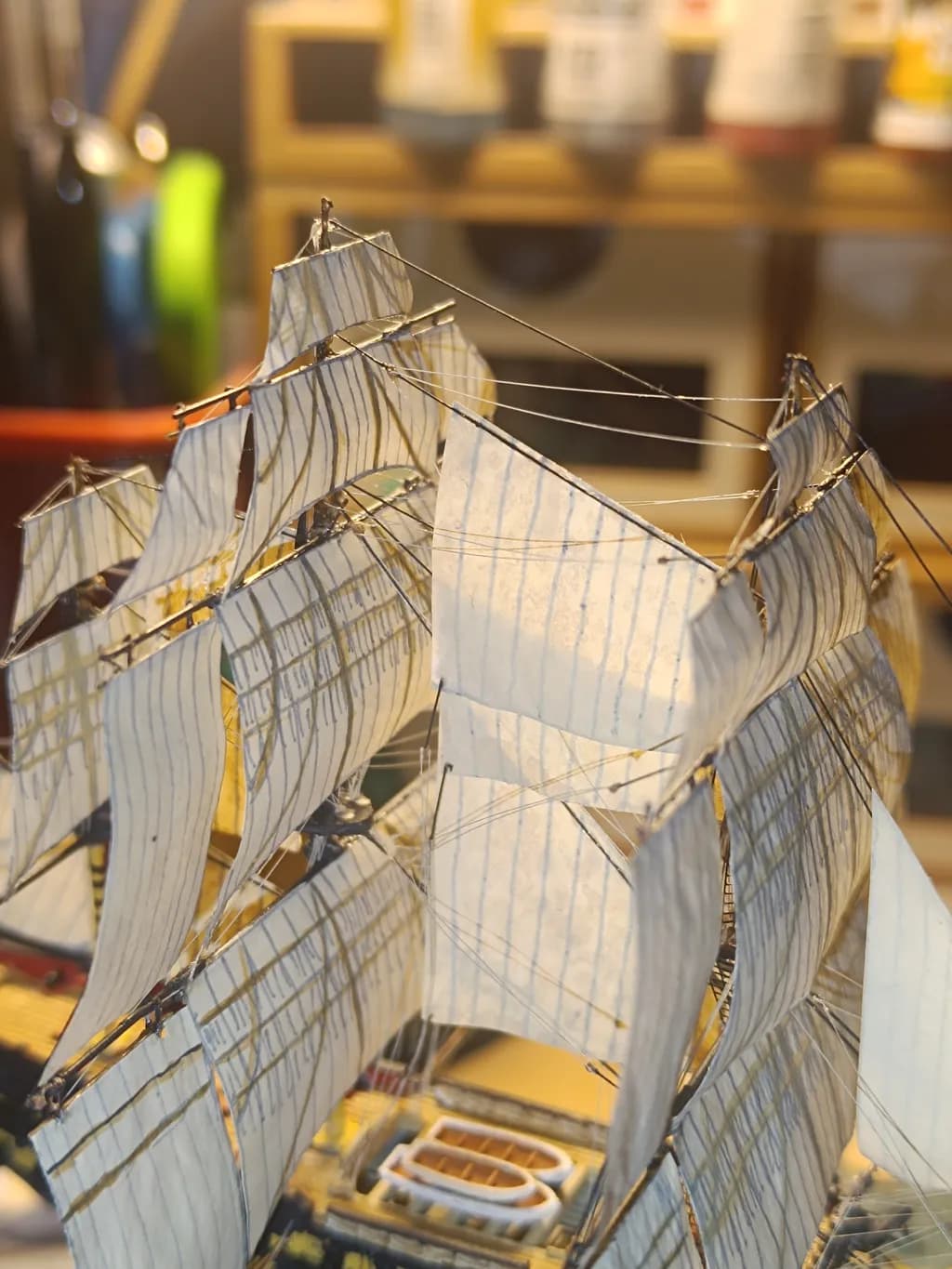 Sails in the Workshop