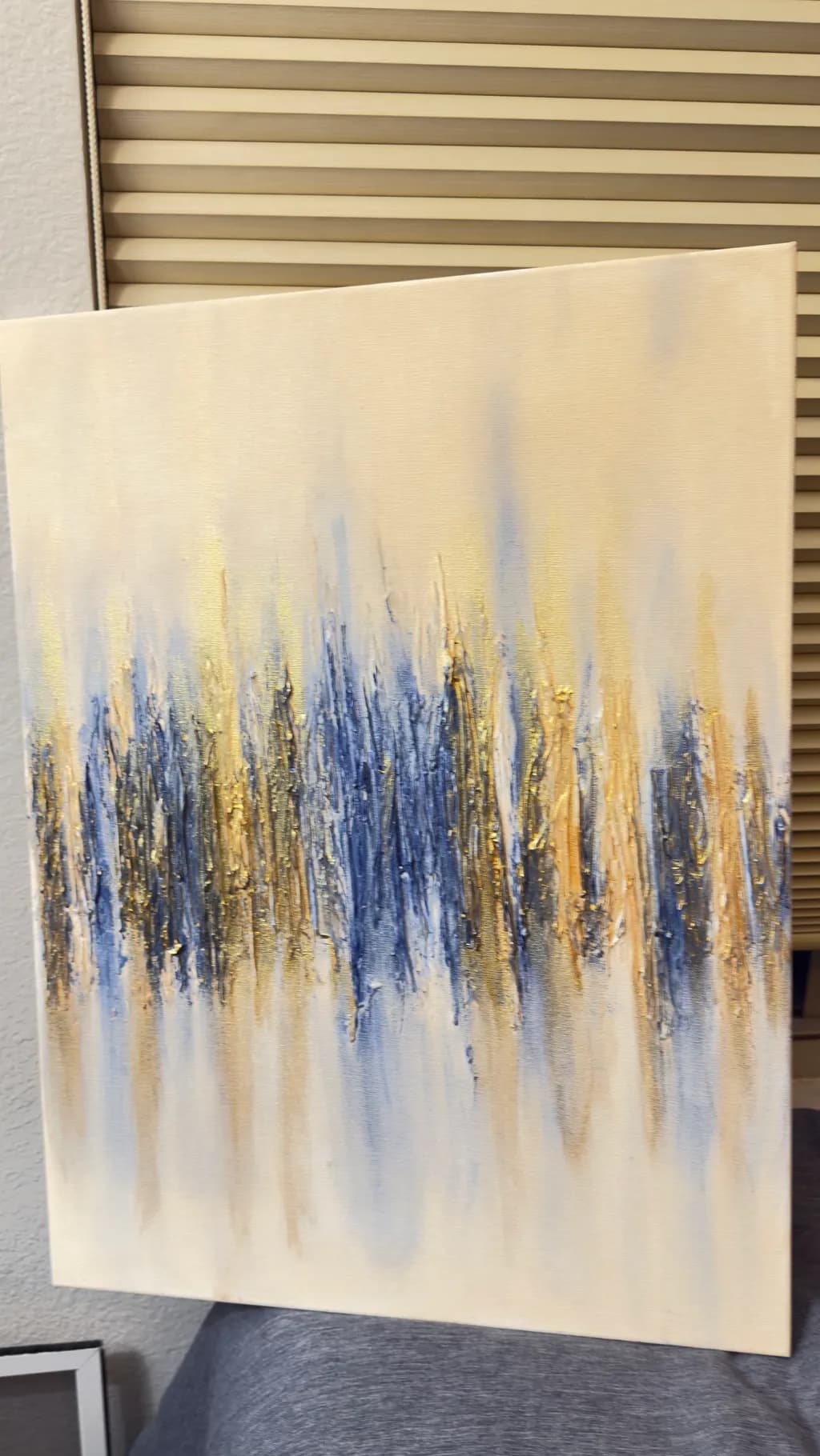 Blue Gold Reflections