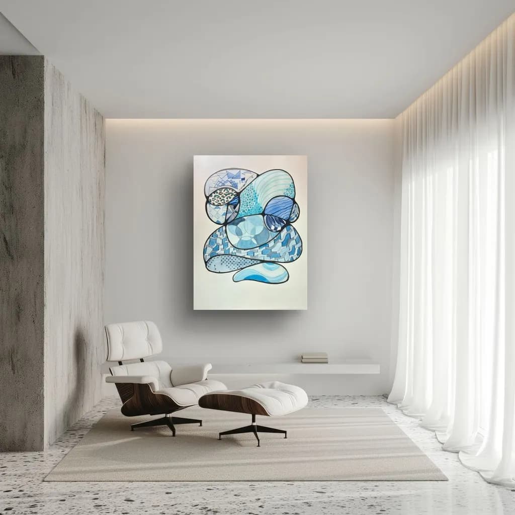 Blue Form Study