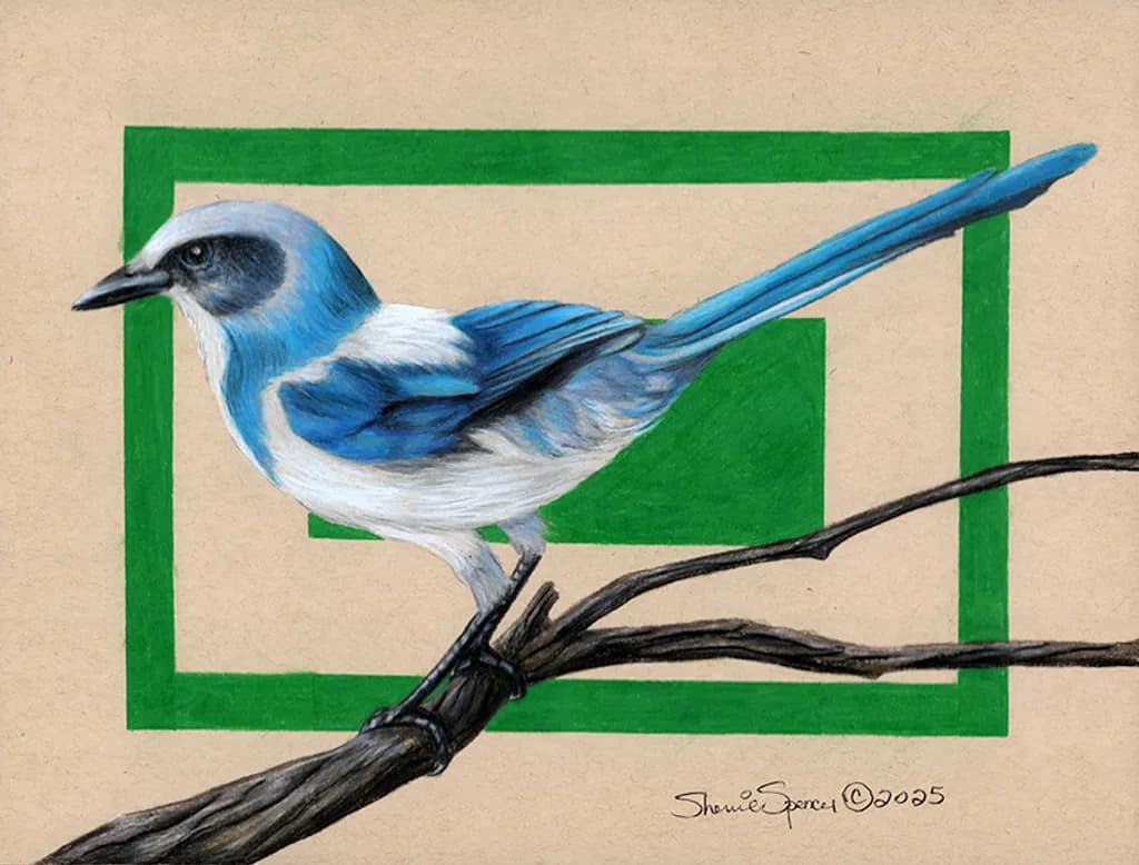 Scrub Jay Perch