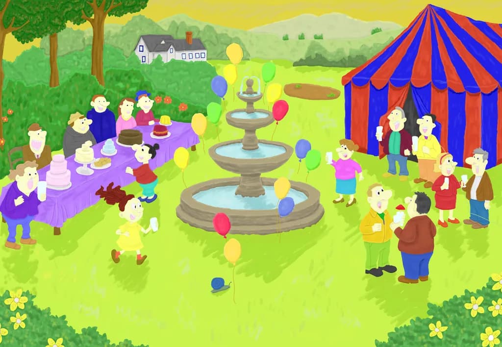 The Colorful Party