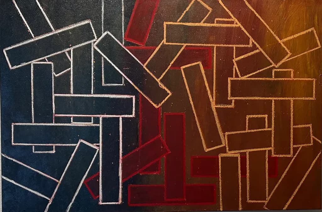 Layered Rectangles in Rust and Slate