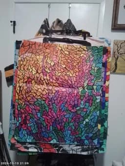 Colorfield Textile Mosaic