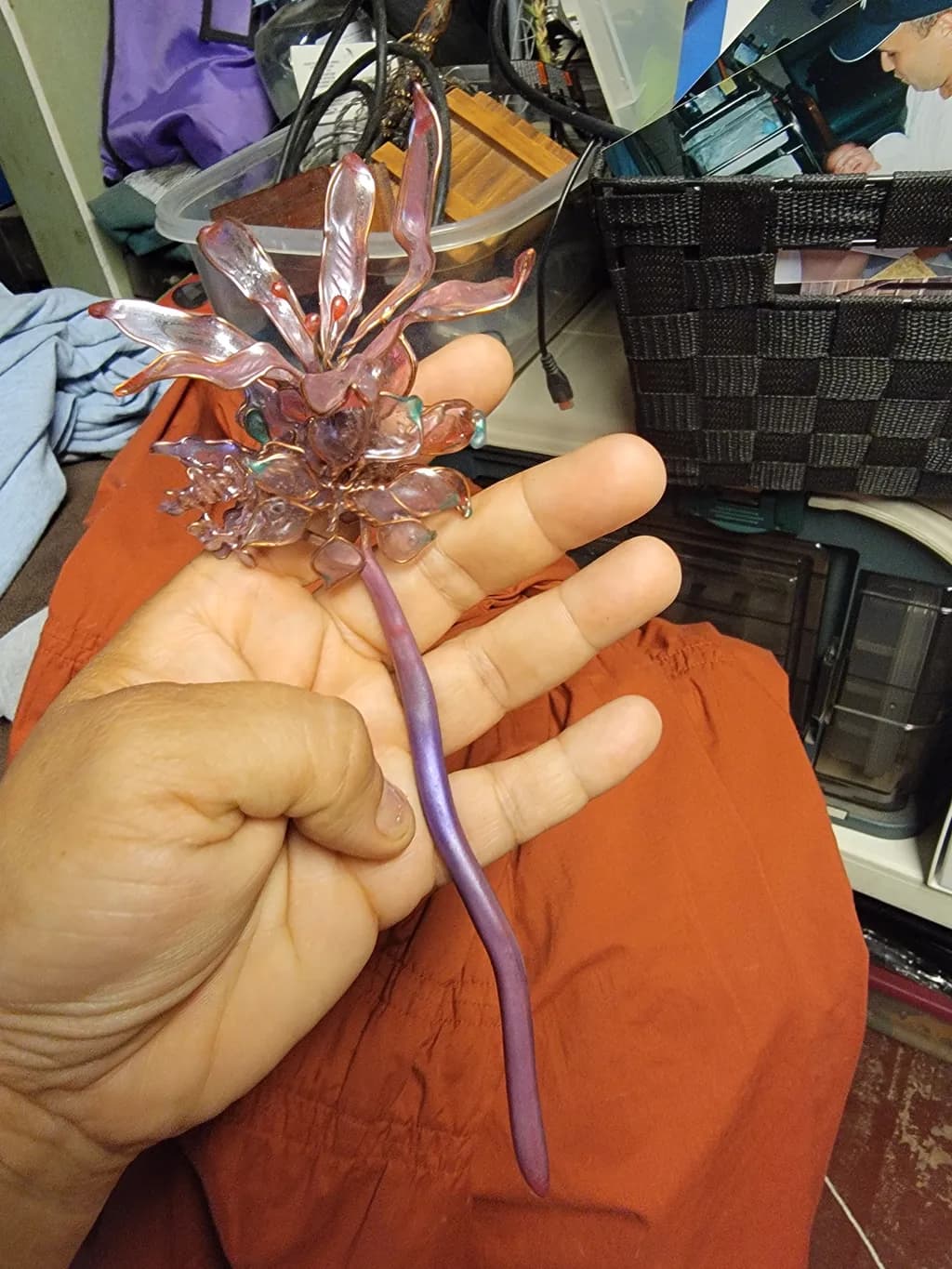 Purple Glass Bloom