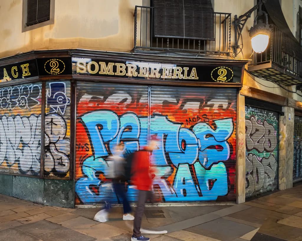 Graffiti Street Scene