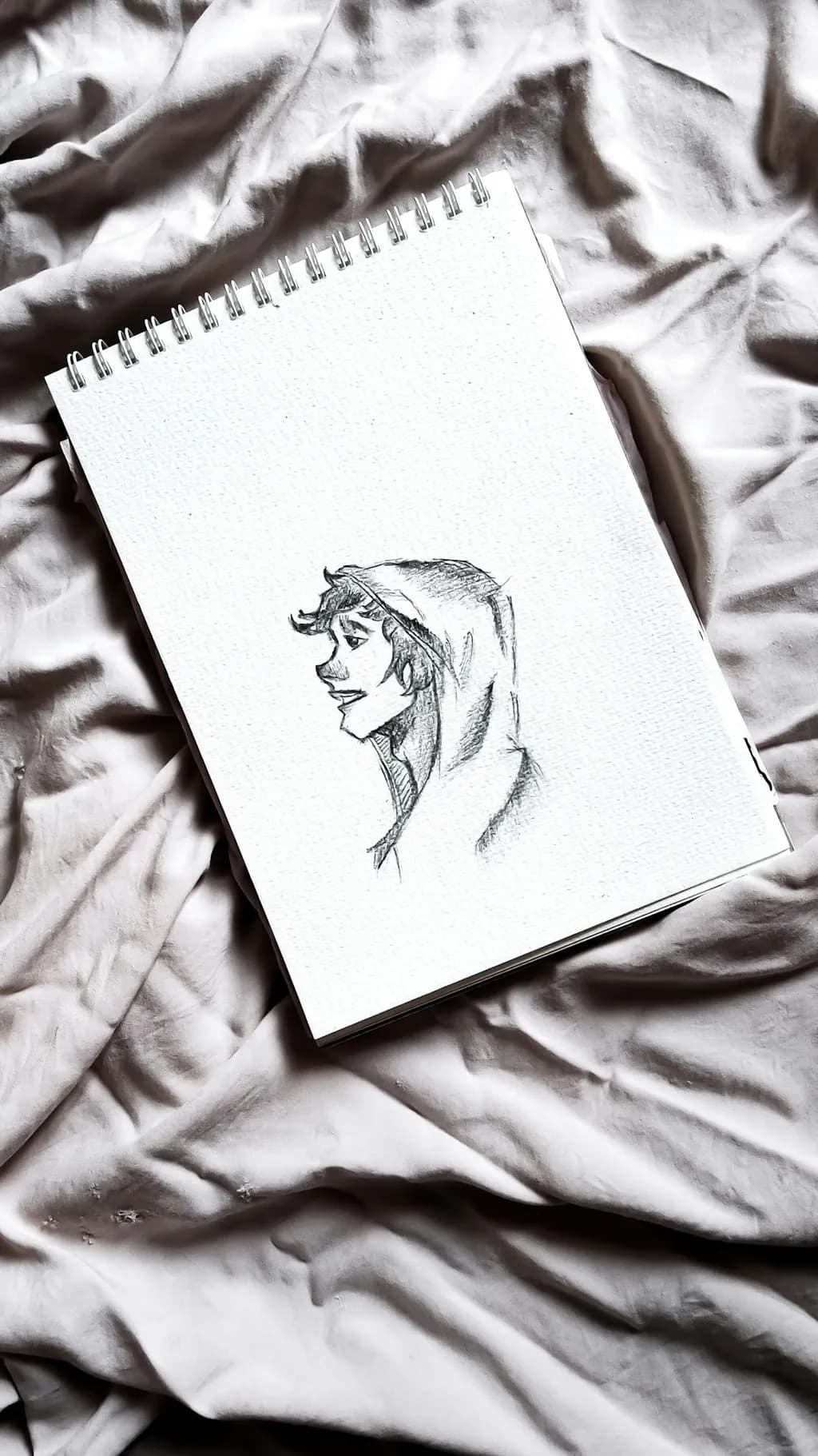 Hooded Portrait Sketch