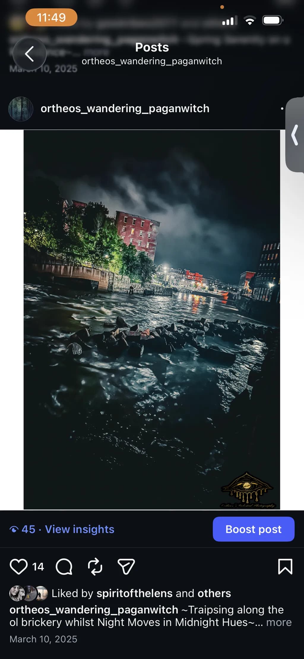 Midnight Riverfront