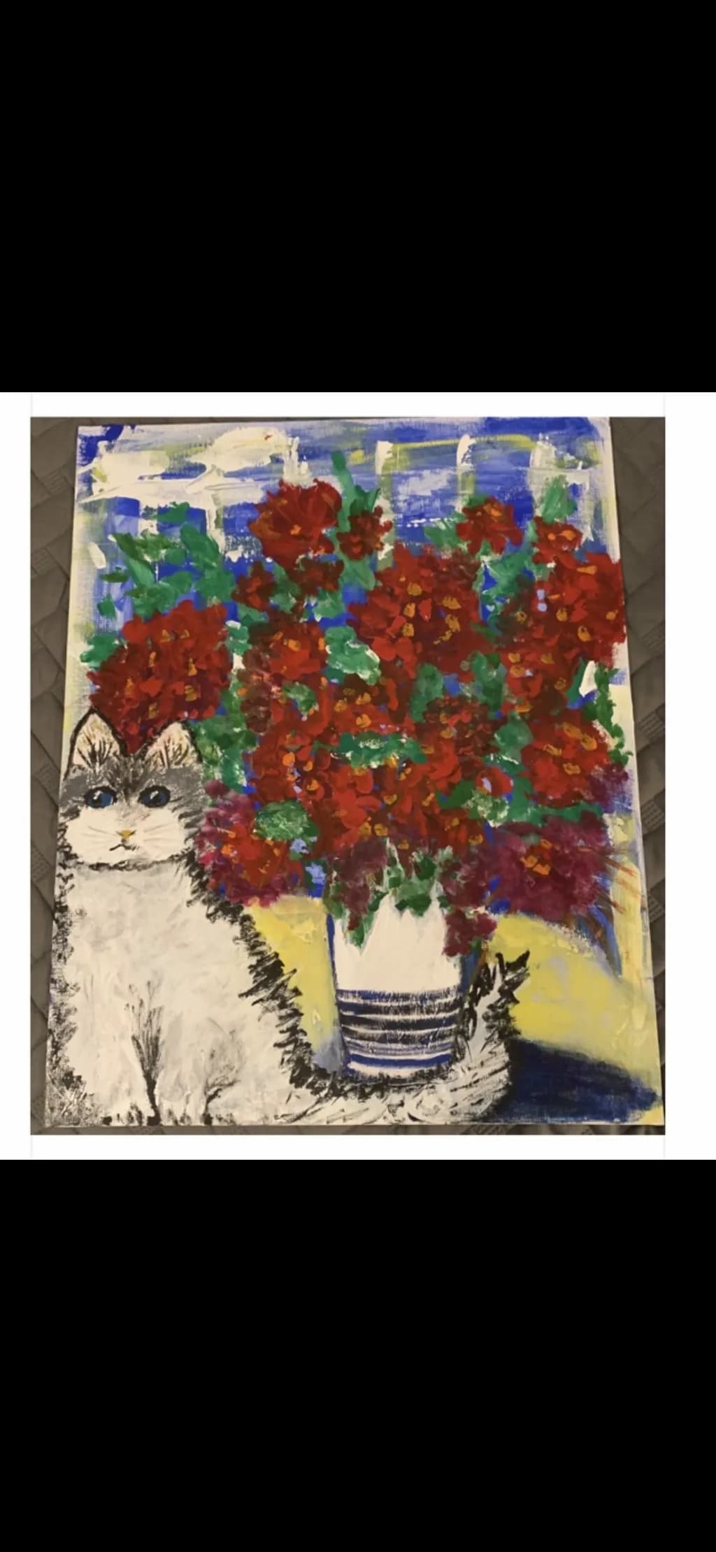 Cat on the table