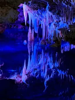 Blue Cave Reflections