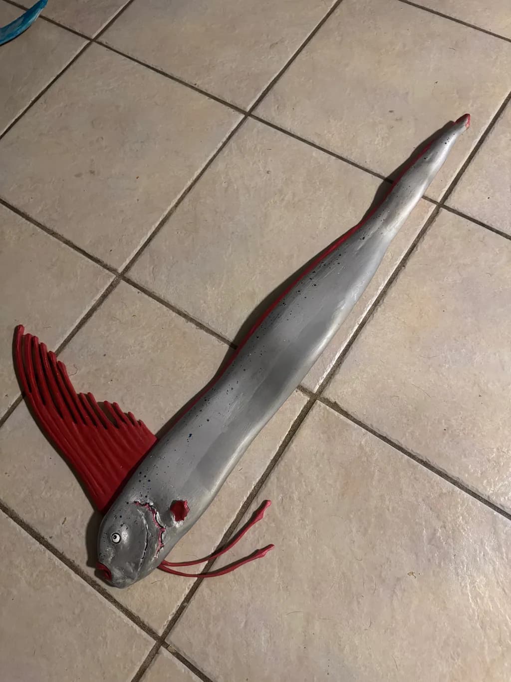 Red-Finned Silver Fish