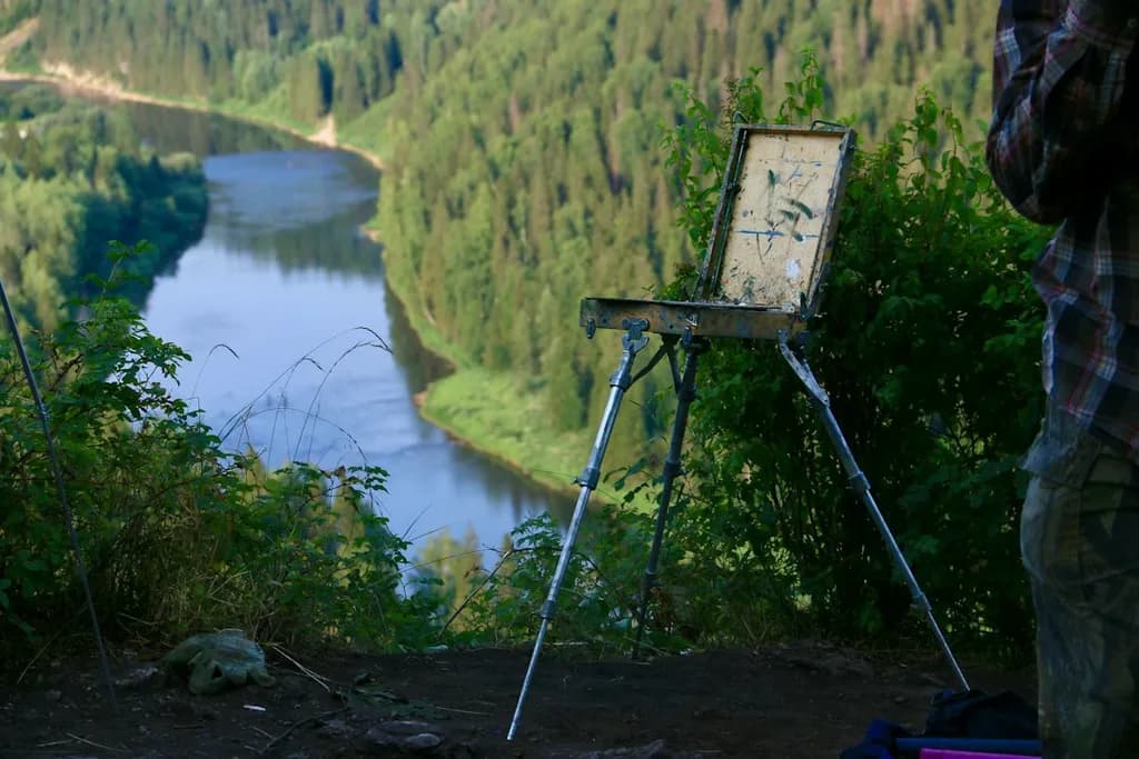 Riverside Painter