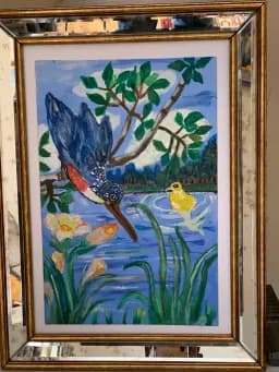 Birds by the Pond