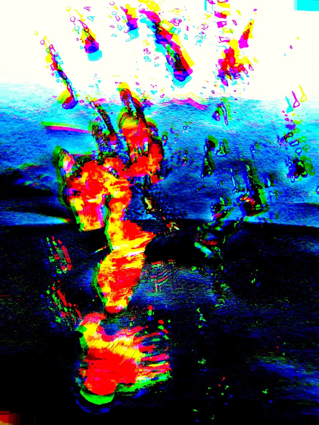 Chromatic Water Glitch