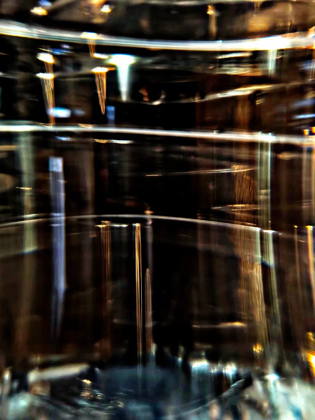 Nocturnal Glass Reflections