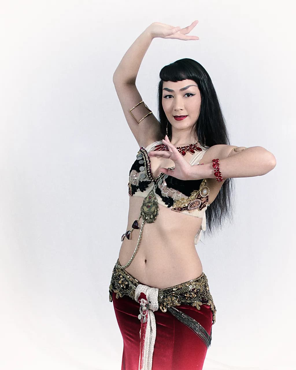 Crimson Belly Dancer