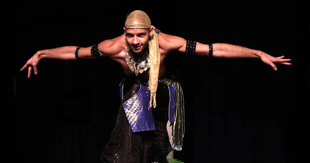 Golden Stage Dancer