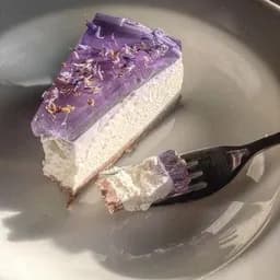 Violet Petal Cheesecake