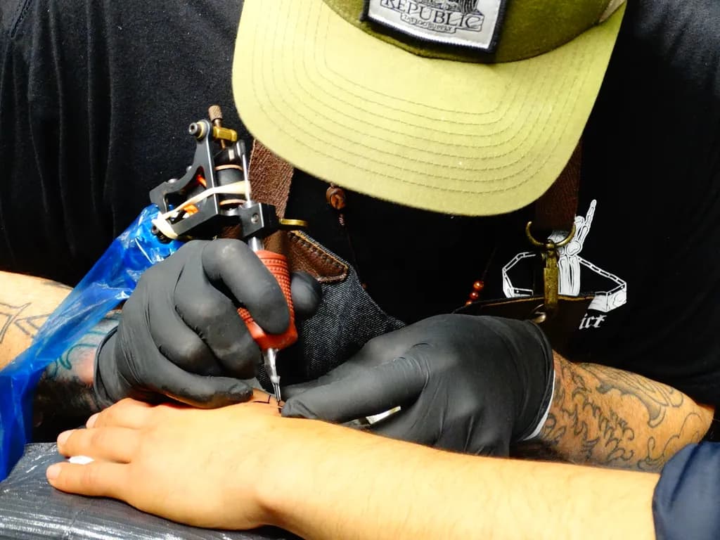 Tattoo in Progress