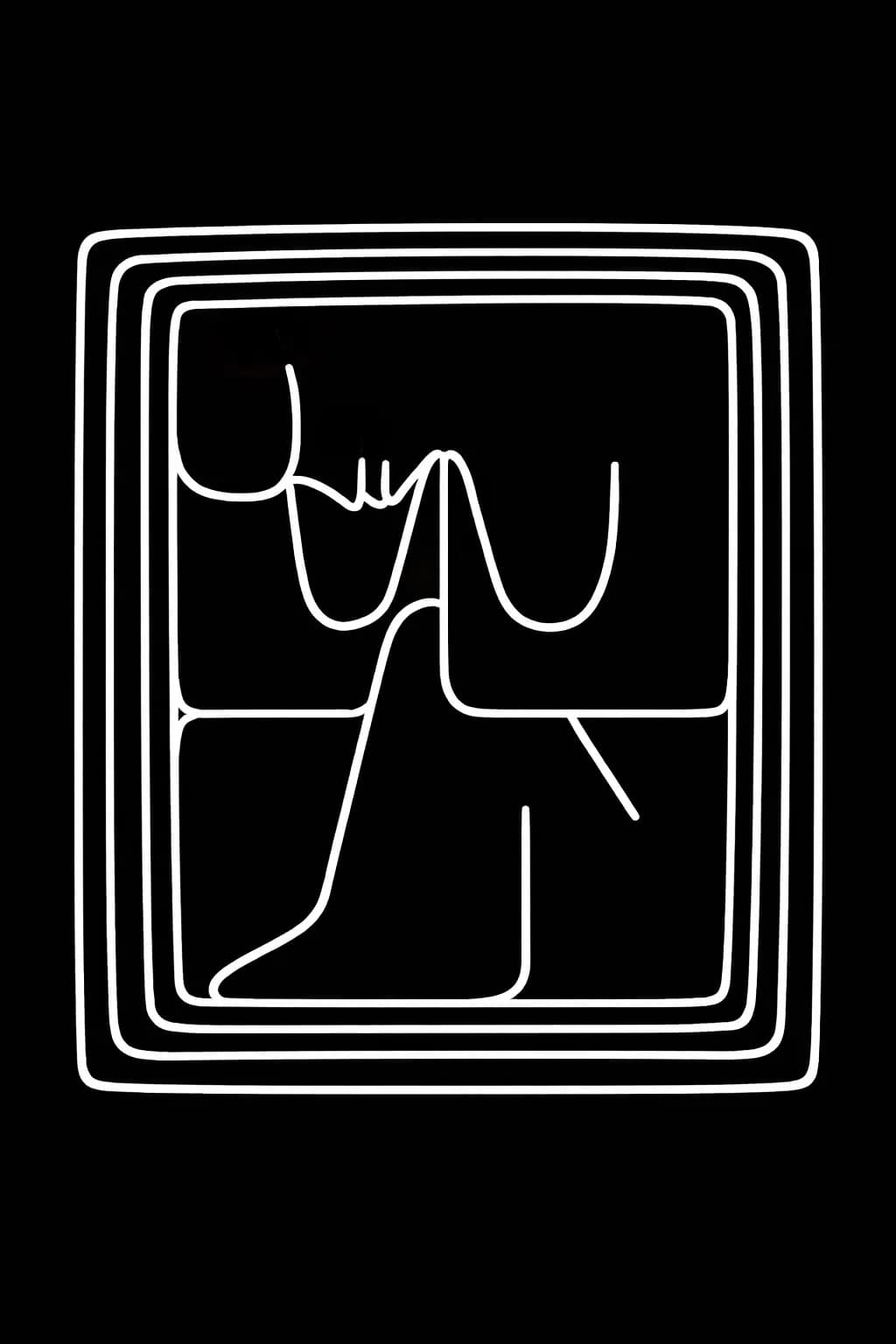 Line Art Reflection