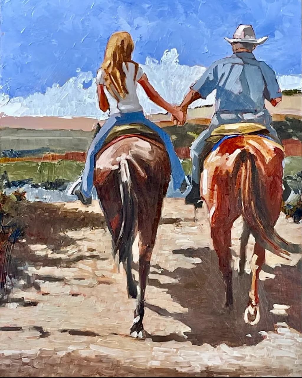 Trailride with Grampa