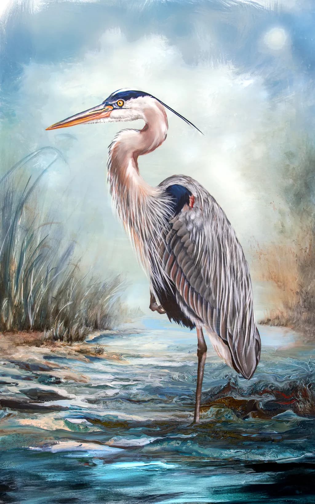Majestic Heron