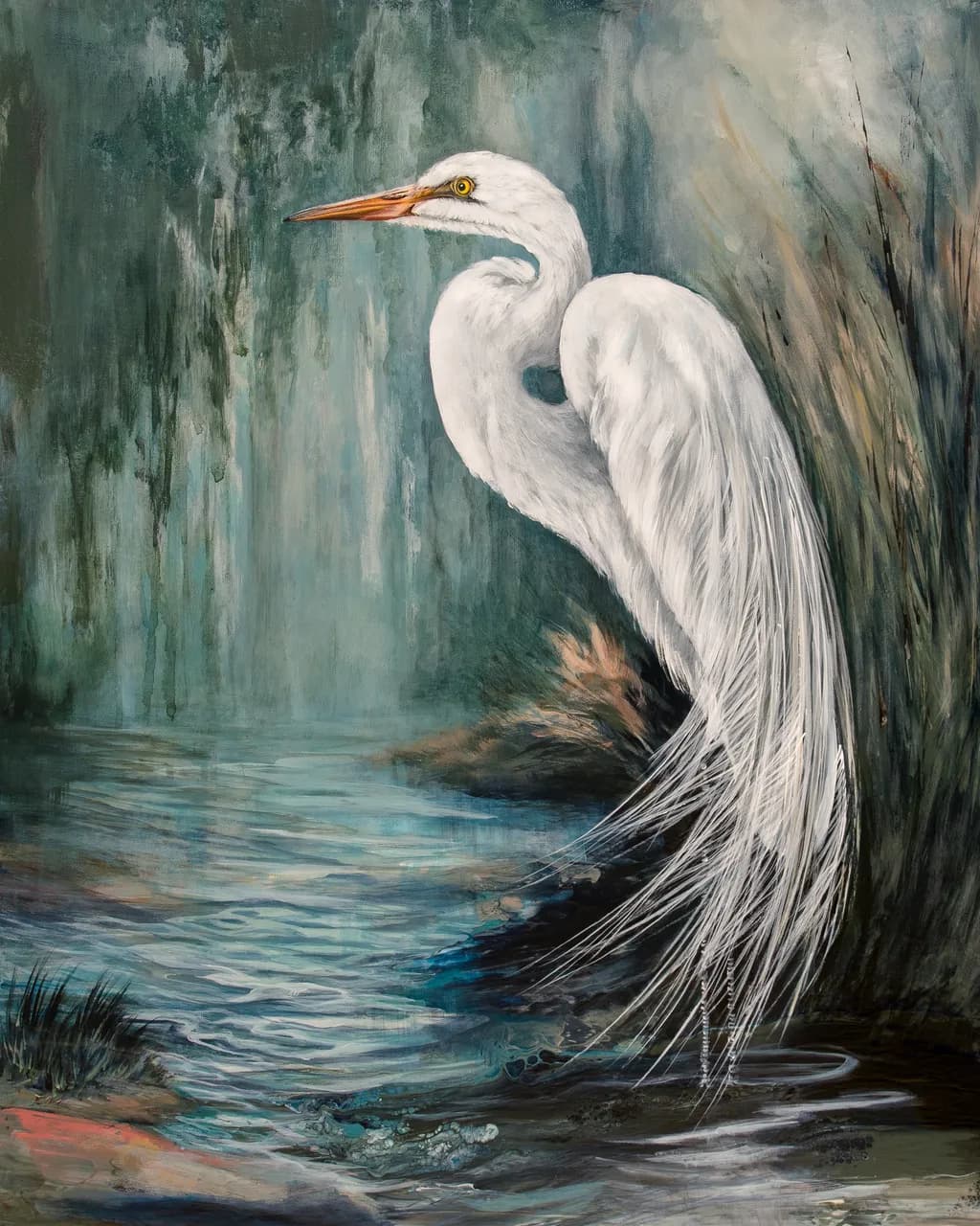 Elegant Heron