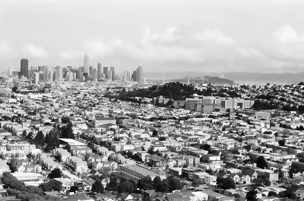 Monochrome Cityscape