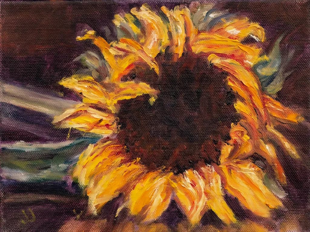 Vibrant Sunflower Symphony: A Colorful Ode to Nature's Beauty