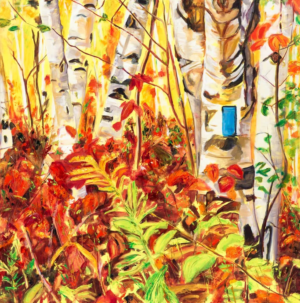 Whispers of Autumn: A Vibrant Dance of Color in the Forest's Embrace