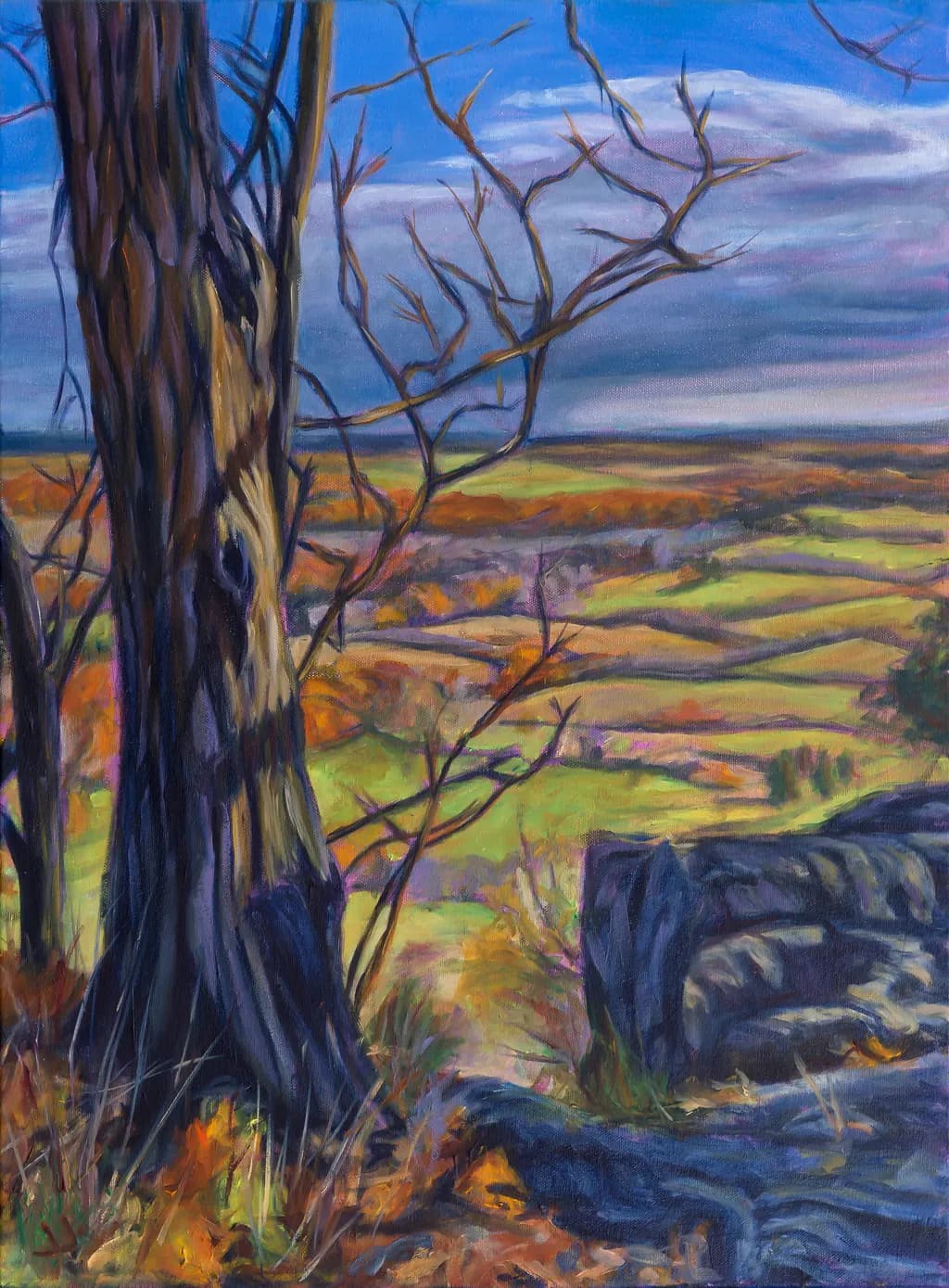 Whispers of Autumn: A Serene Landscape Embraced by Nature's Palette